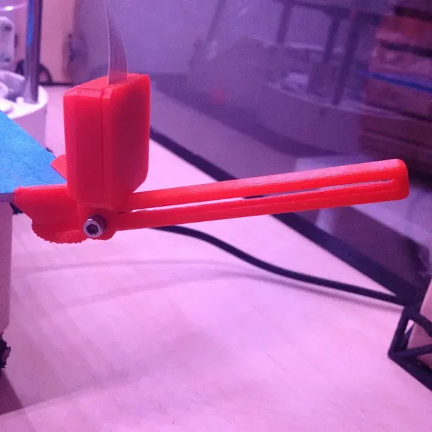 Cột điều chỉnh cho RaspiCam trên bệ in Y của Dagoma - Image 2