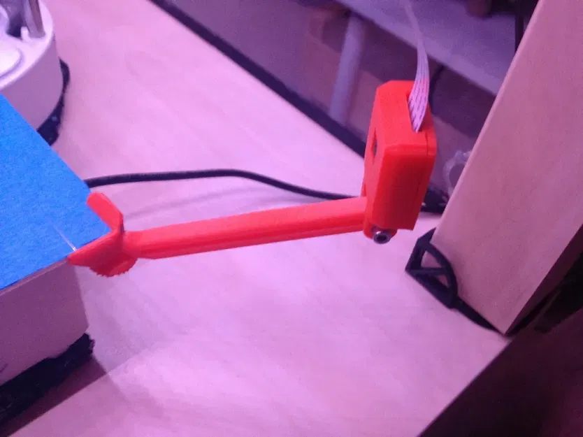 Cột điều chỉnh cho RaspiCam trên bệ in Y của Dagoma - Image 3