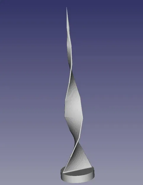 Điêu khắc xoắn ốc hình helix độc đáo trong CAD - Image 1