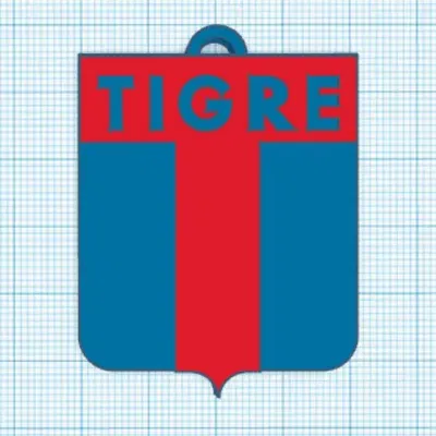 Móc khóa hình hổ của Club Atlético Tigre (Argentina)