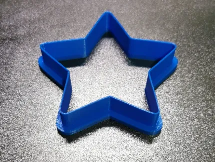 Cutter bánh quy hình ngôi sao đơn giản - Image 1