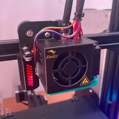 Hệ thống làm mát cho bộ phận với Neopixel