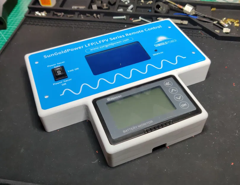 Giá đỡ màn hình hiển thị cho bộ inverter SunGoldPower và Renogy - Image 2