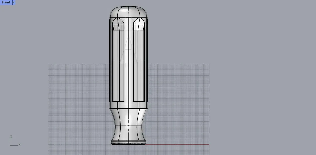 Cán cầm cho bàn bóng 16mm - Image 2