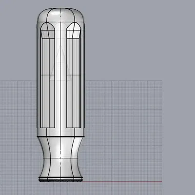 Cán cầm cho bàn bóng 16mm