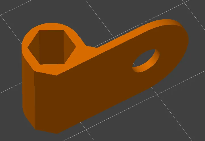 Giá đỡ chìa khóa Allen 5mm cho chân điều chỉnh bàn - Image 1