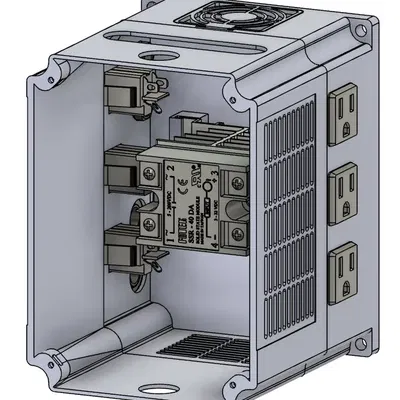 Hộp điều khiển VFD cho máy CNC Onefinity hoặc Generic