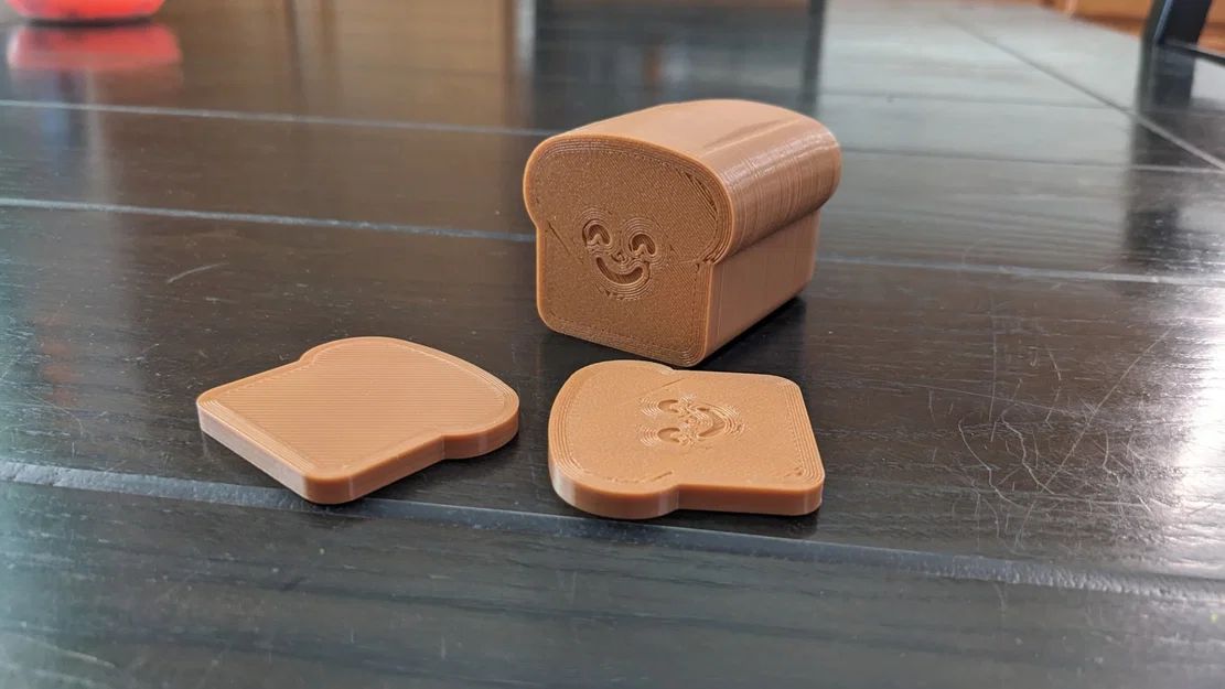 Bánh mì nguyên ổ mô hình 3D chi tiết và thực tế - Image 2