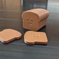 Bánh mì nguyên ổ mô hình 3D chi tiết và thực tế - Thumbnail 2