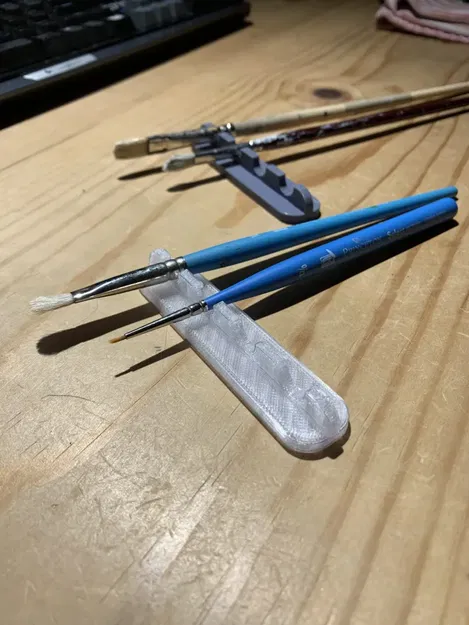 Giá đỡ cọ vẽ đơn giản cho nghệ thuật mini - Image 1