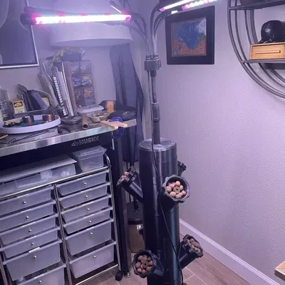 Giá đỡ đèn cho tháp thủy canh mô-đun