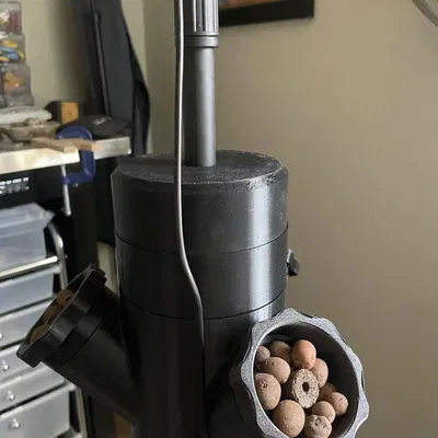 Giá đỡ đèn cho tháp thủy canh mô-đun