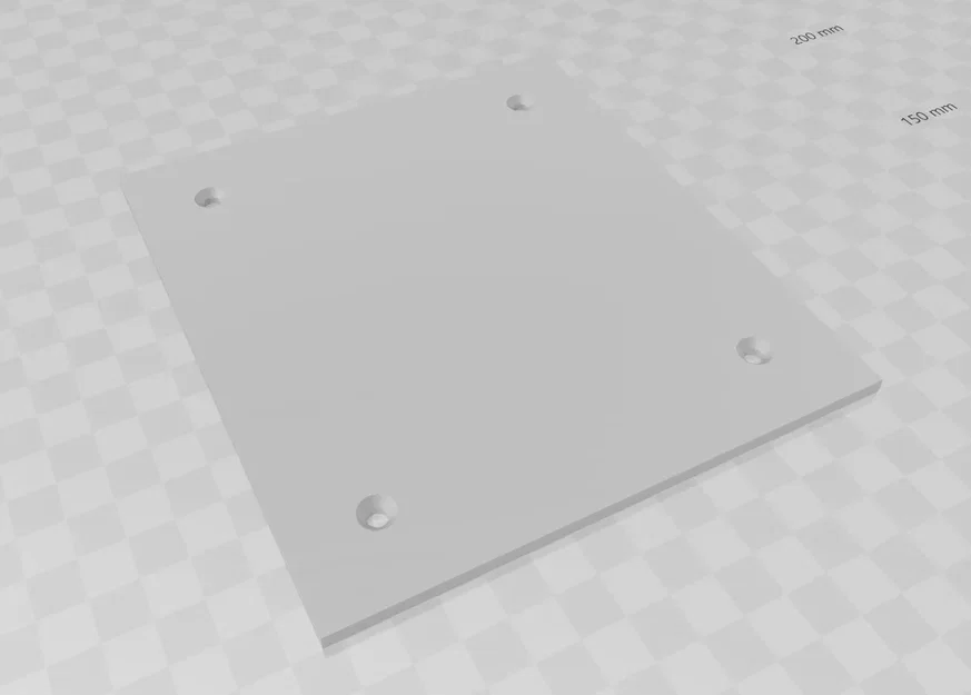 Mẫu lắp đặt 100 lỗ cho giường gia nhiệt tùy chỉnh - Image 1