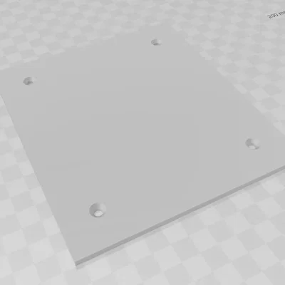 Mẫu lắp đặt 100 lỗ cho giường gia nhiệt tùy chỉnh