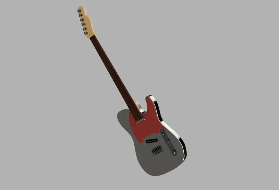 Guitar điện in 3D với dây đàn tùy chỉnh - Image 2