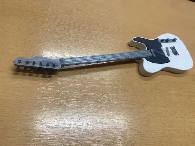Guitar điện in 3D với dây đàn tùy chỉnh - Image 3