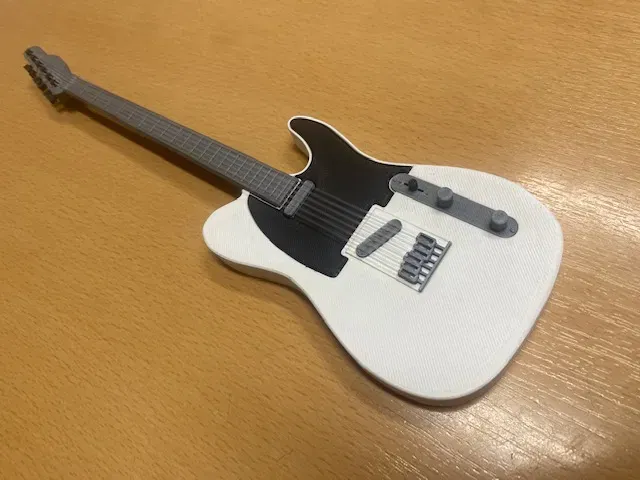 Guitar điện in 3D với dây đàn tùy chỉnh - Image 4