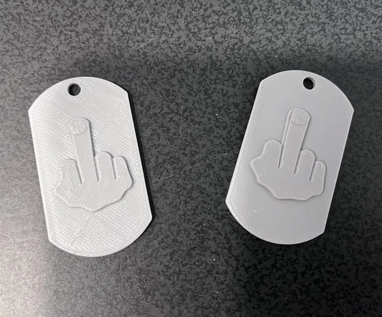 Dây đeo chó với hình ngón giữa độc đáo - Image 1