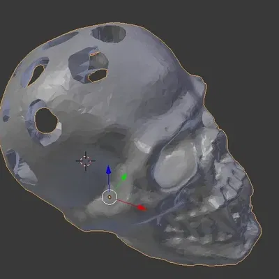 Xương sọ ma cà rồng làm khay xúc xắc