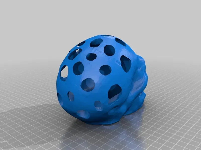 Xương sọ ma cà rồng làm khay xúc xắc - Image 3