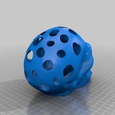 Xương sọ ma cà rồng làm khay xúc xắc