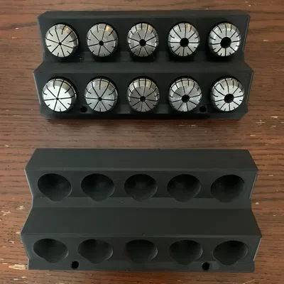 Giá đỡ collet ER32 cho 20 collet trong 4 hàng