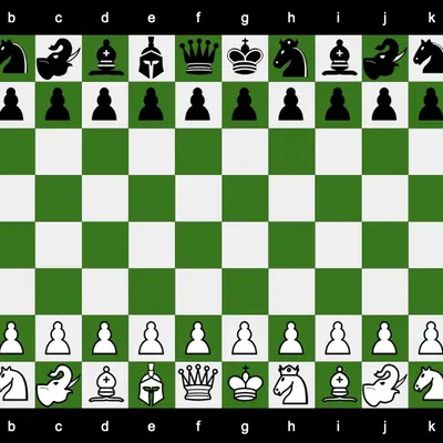 Mở rộng cờ vua Courier-Spiel với các nhân vật mới