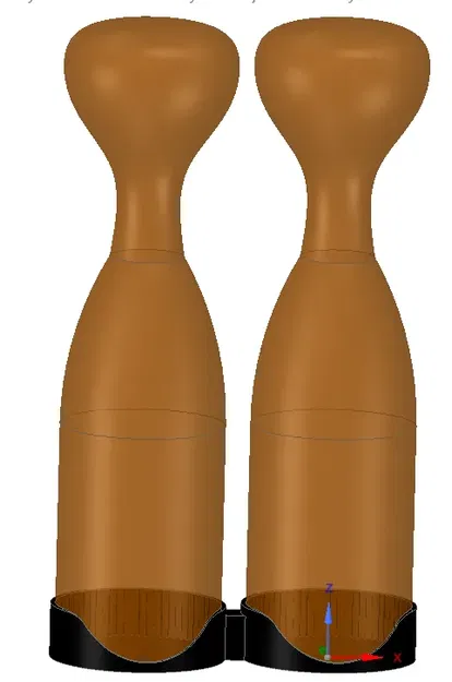 Giá đỡ muối và tiêu với chữ "Sůl" và "Pepř - Image 1