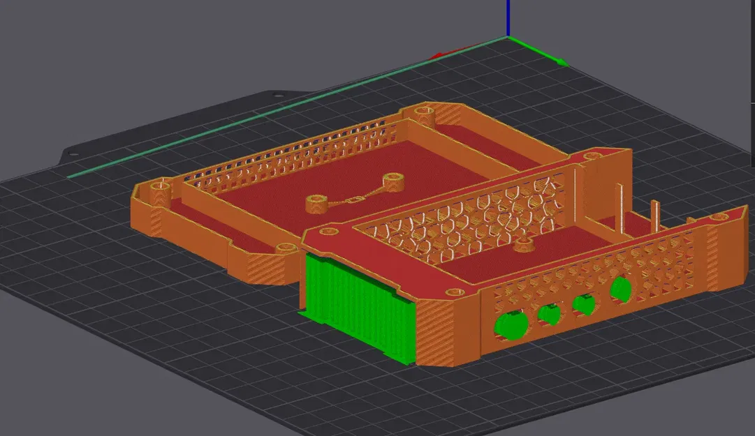 Vỏ màn hình cho Raspberry PI 4 trên máy in 3D Anycubic Vyper - Image 4