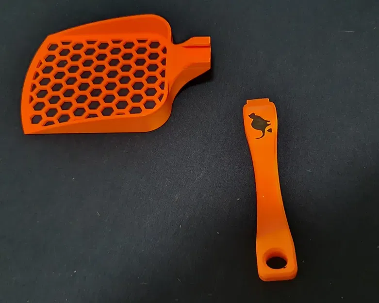 Xẻng xúc cát cho mèo với tay cầm chắc chắn - Image 3