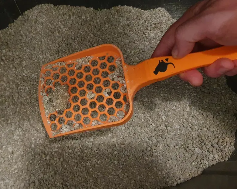 Xẻng xúc cát cho mèo với tay cầm chắc chắn - Image 4