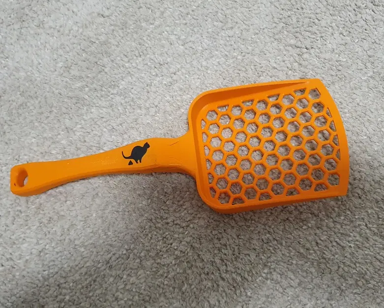 Xẻng xúc cát cho mèo với tay cầm chắc chắn - Image 6