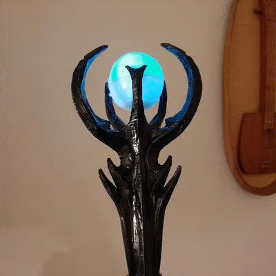 Gậy của Magnus trong Skyrim bằng PVC cải tiến
