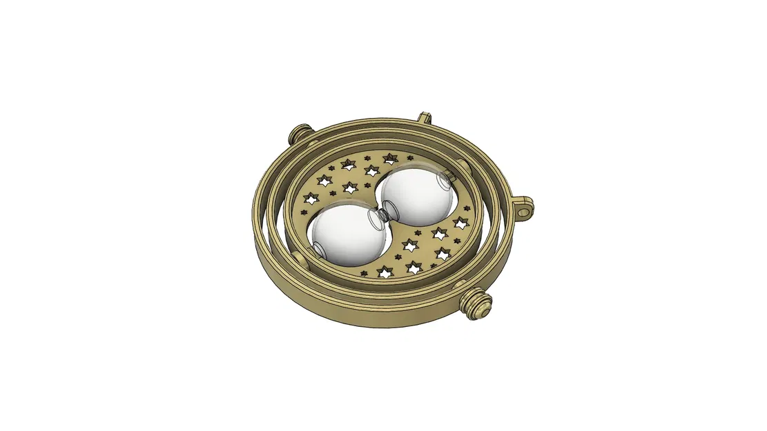 Vòng cổ Hermione với Đồng hồ cát in sẵn - Image 2