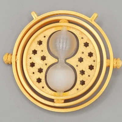 Vòng cổ Hermione với Đồng hồ cát in sẵn