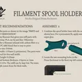 Giá đỡ cuộn filament V2 cho tủ đựng Original Prusa - Thumbnail 3