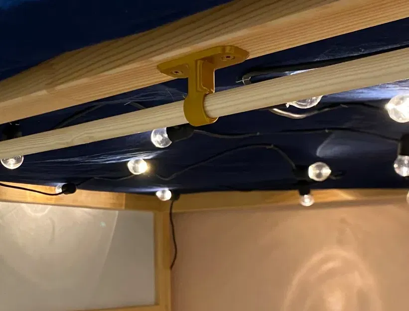 Giá đỡ rèm IKEA Kura cho giường trẻ em - Image 2