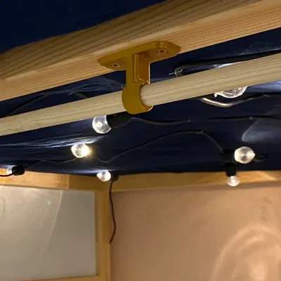 Giá đỡ rèm IKEA Kura cho giường trẻ em