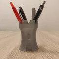 Giá đỡ bút chì hình tháp phong cách trung cổ - Thumbnail 1