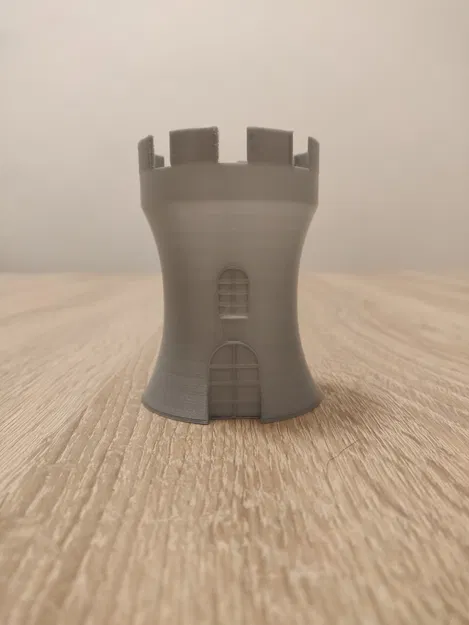 Giá đỡ bút chì hình tháp phong cách trung cổ - Image 2