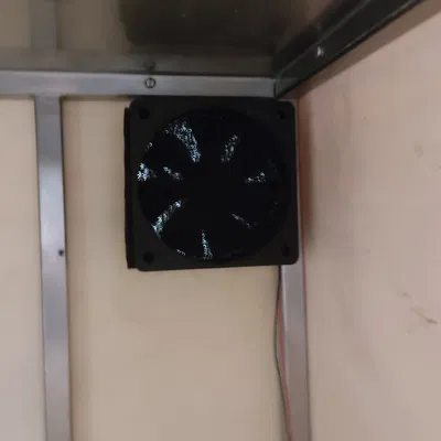 Vỏ lọc 120mm cho quạt tản nhiệt trong máy in 3D