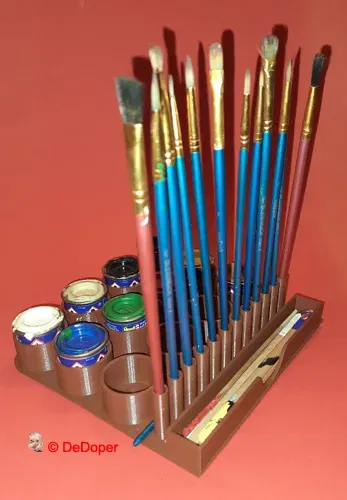 Khay phân loại sơn mini Revell cho 12 hũ 14 ml - Image 1