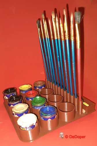 Khay phân loại sơn mini Revell cho 12 hũ 14 ml - Image 2