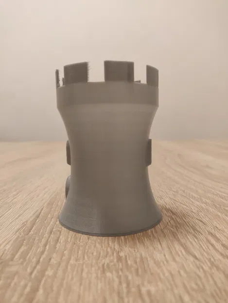 Giá đỡ bút chì hình tháp phong cách trung cổ - Image 4