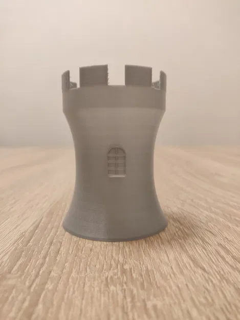 Giá đỡ bút chì hình tháp phong cách trung cổ - Image 5