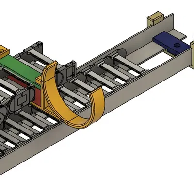 Giá đỡ ống hút chân không Onefinity X35/X50 cho rãnh dây kéo