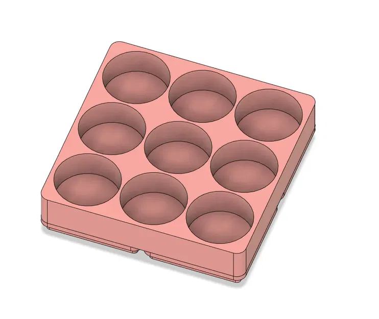 Giá đỡ chai màu Vallejo 17ml cho tổ chức tiện lợi - Image 3