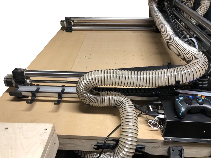 Giá đỡ ống hút chân không Onefinity X35/X50 cho rãnh dây kéo - Image 20