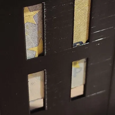 Khóa ví đựng thẻ bảo vệ thẻ trong ví kim loại