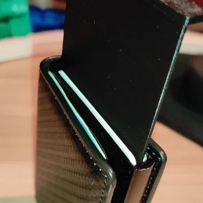 Khóa ví đựng thẻ bảo vệ thẻ trong ví kim loại